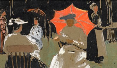 Ladies Taking Tea by Walter Bonner Gash